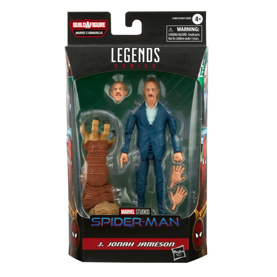 Spider-Man No Way Home Legends J Jonah Jameson 6-Inch Action Figure