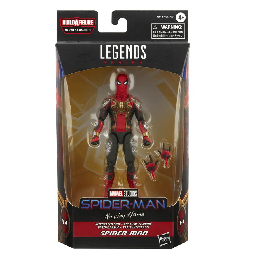 Spider-Man No Way Home Legends Spider-Man 6-Inch Action Figure Case