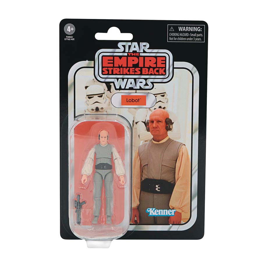 Star Wars Vintage Collection Empire Strikes Back Lobot 3.75-Inch Action Figure