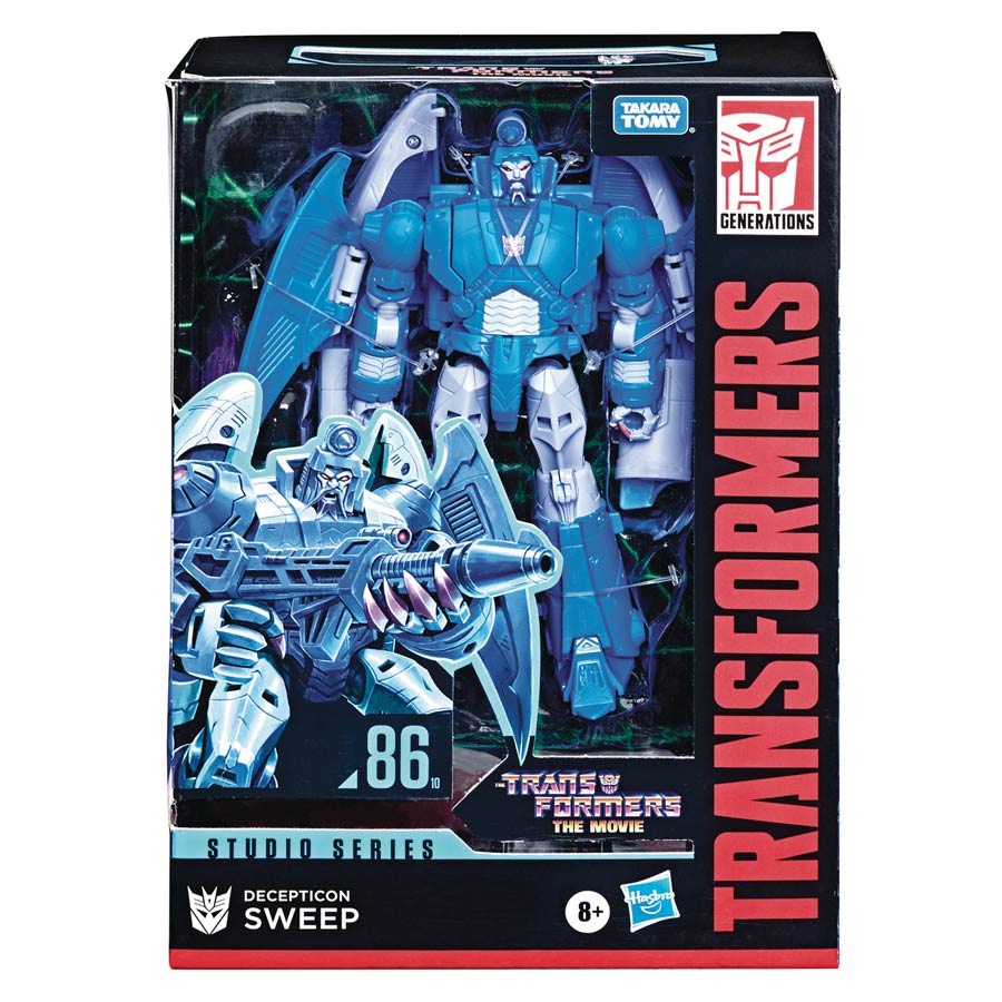 Transformers Generations Studio Series Sweep 1986 Voyager-Class Action Figure Case