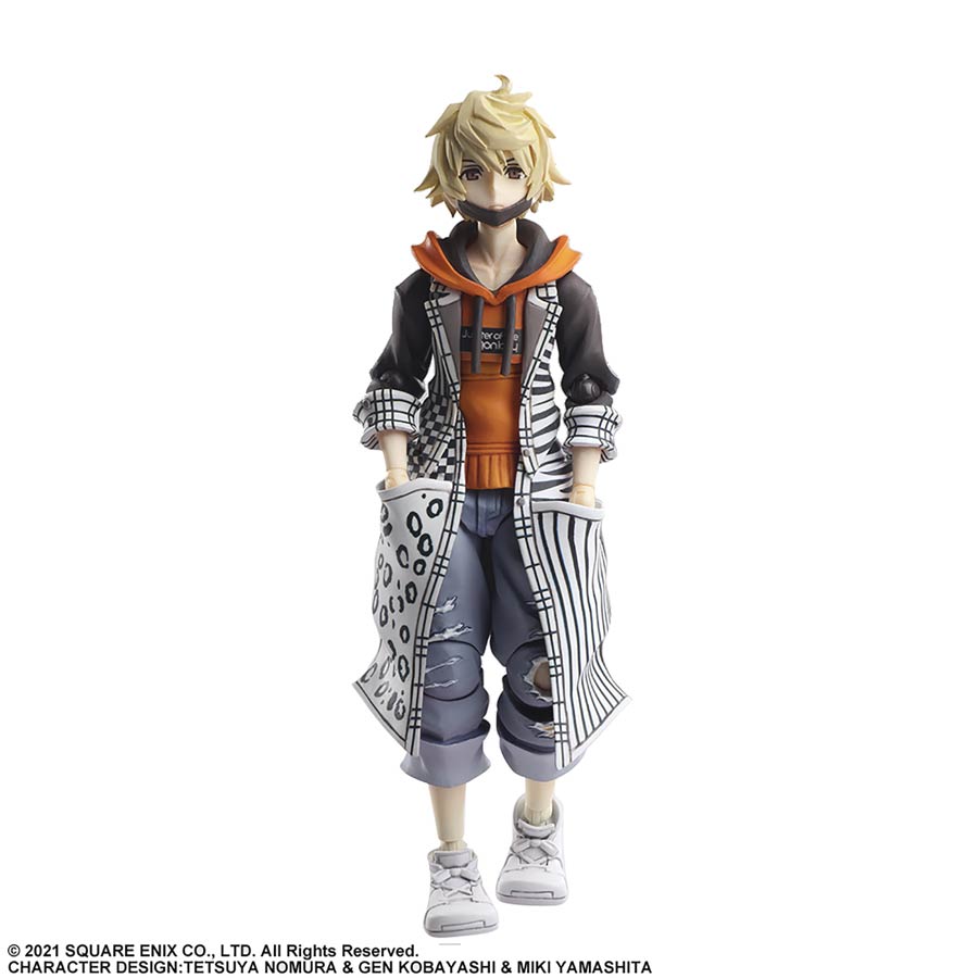 NEO The World Ends With You The Anime Bring Arts Action Figure - Rindo