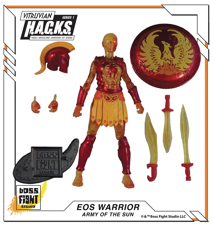 Vitruvian H.A.C.K.S. Series 1 Action Figure - Eos Warrior