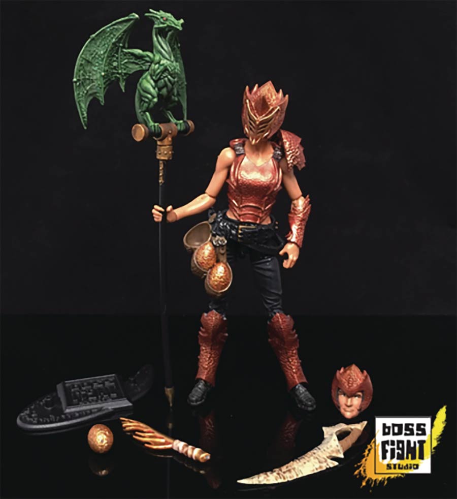 Vitruvian H.A.C.K.S. Series 2 Action Figure - Ghariala Dragon Harvester