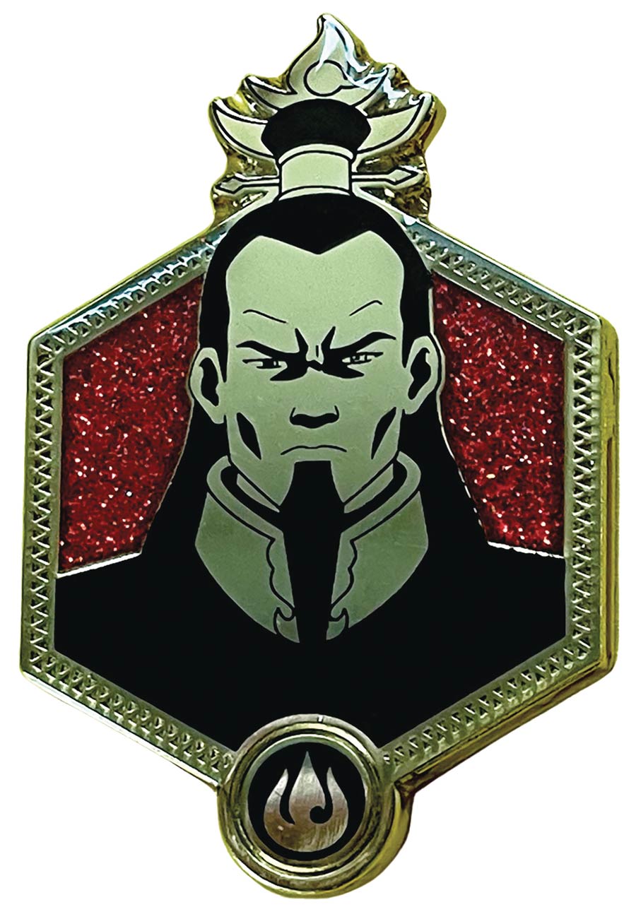 Avatar The Last Airbender Golden Enamel Pin - Ozai