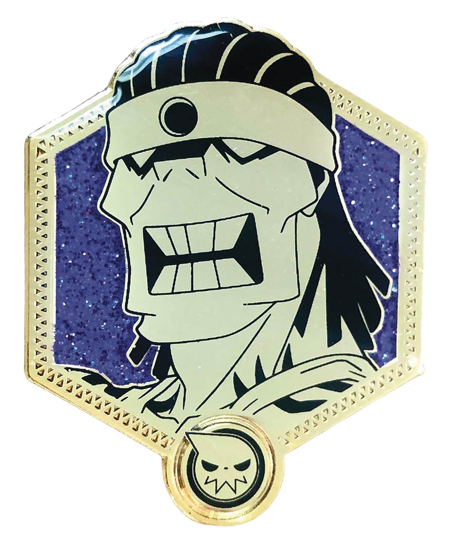 Soul Eater Golden Enamel Pin - Sid