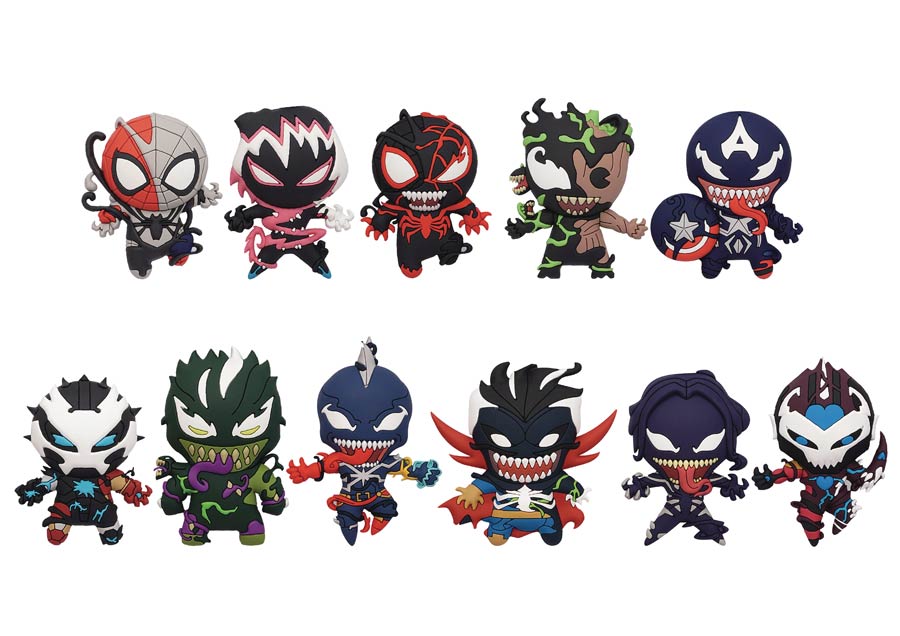 Venom 3D Foam Bag Clip Series 2 Blind Mystery Box