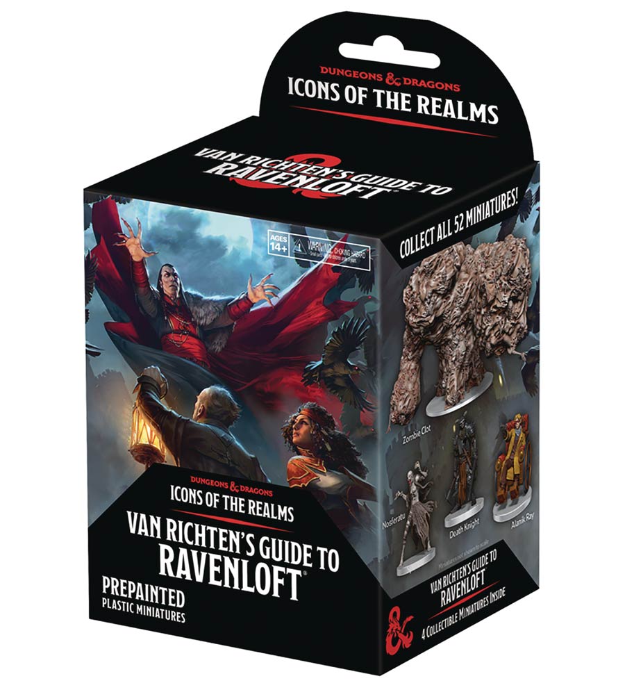 Dungeons & Dragons Icons Of The Realms Van Rictens Guide To Ravenloft Booster Brick (8-Count)