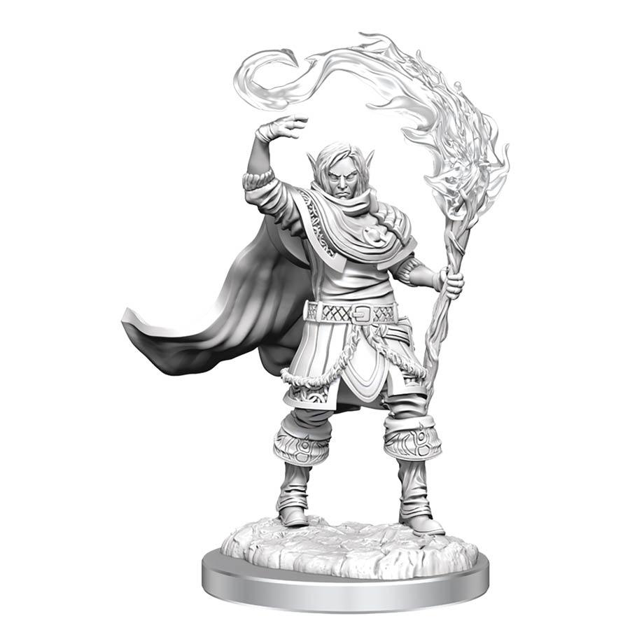 Dungeons & Dragons Nolzurs Marvelous Miniature - Elf Cleric Male