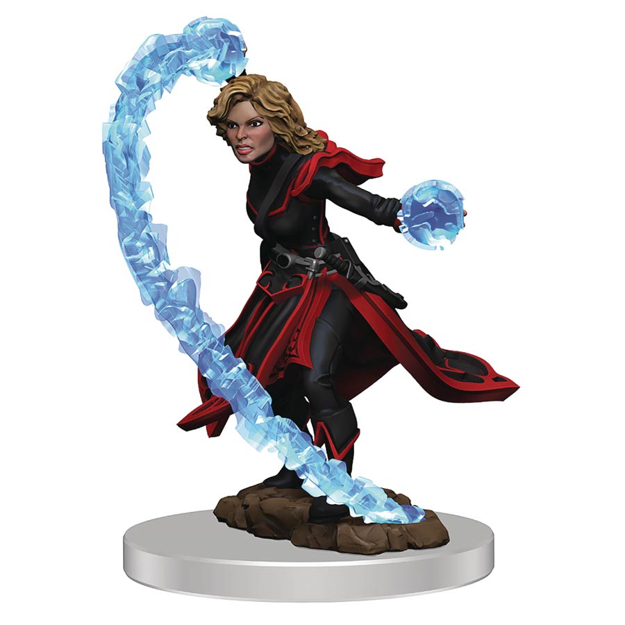 Pathfinder Battles Premium Painted Miniature - Human Wizard Female