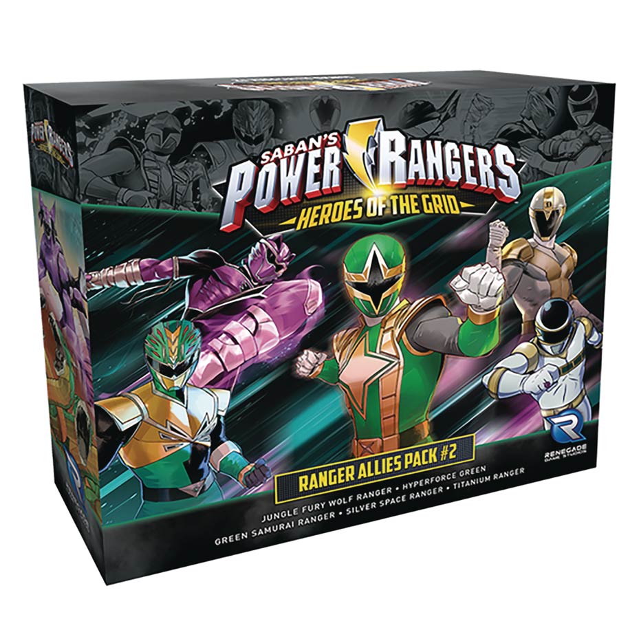 Power Rangers Heroes Of The Grid Ranger Allies Pack #2