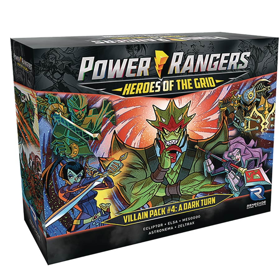 Power Rangers Heroes Of The Grid Villain Pack #4 A Dark Turn