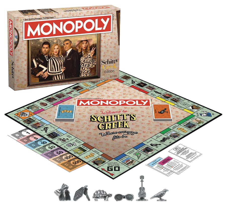 Monopoly Schitts Creek Board Game