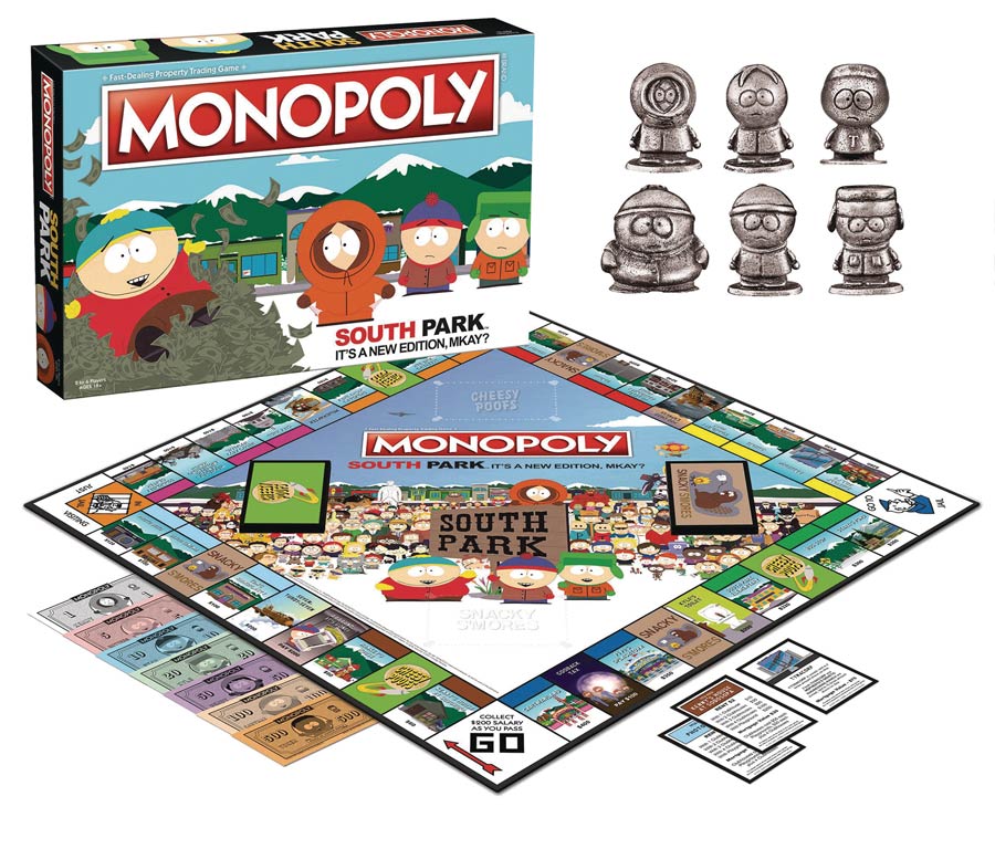 Monopoly South Park Board Game
