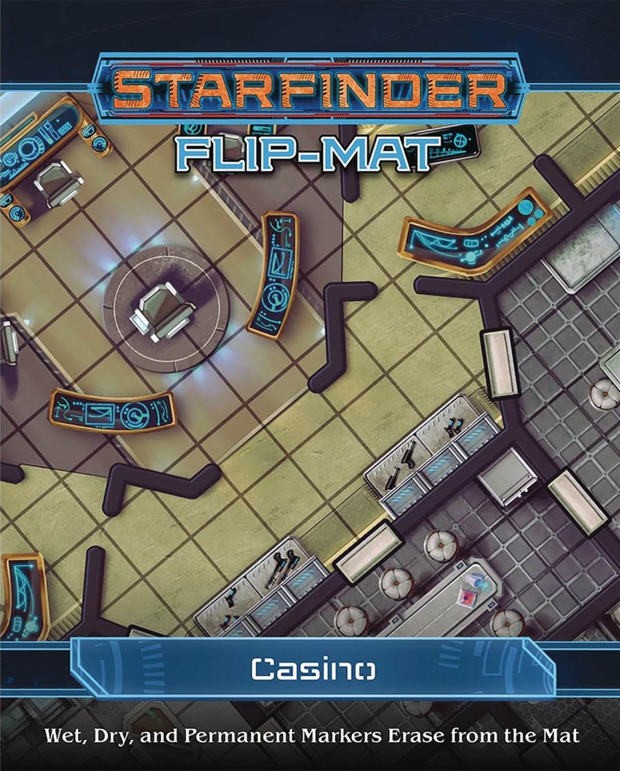 Starfinder Flip-Mat - Casino