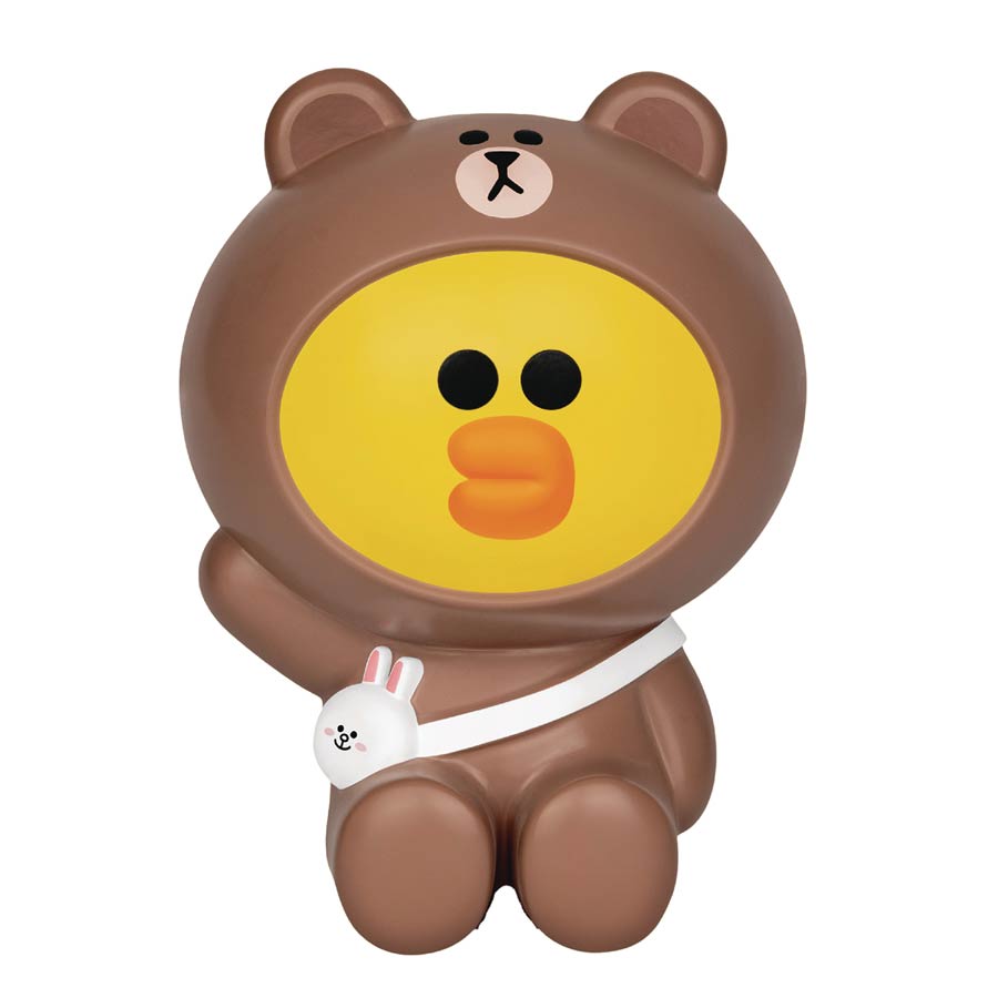 Line Friends VPB 007 Brown Costume Sally Vinyl Piggy Bank