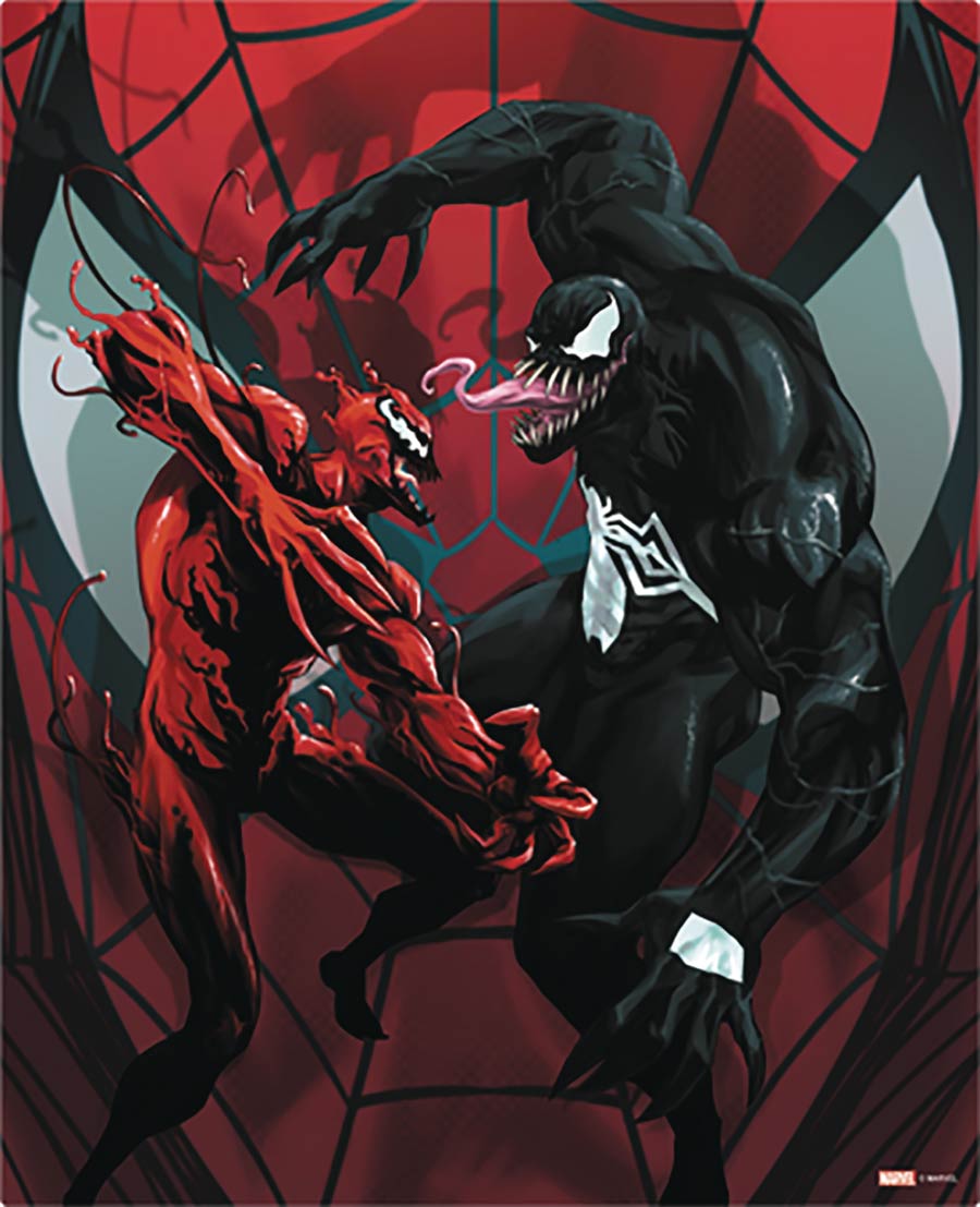 Marvel Carnage And Venom 16-Inch Wood Wall Art
