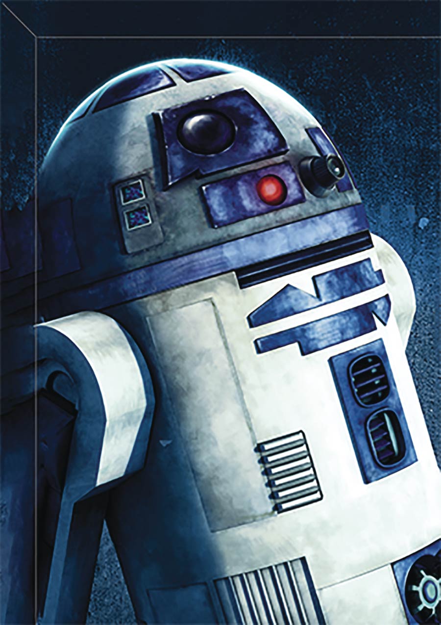 Star Wars R2-D2 Painting 16-Inch Canvas Wall Art