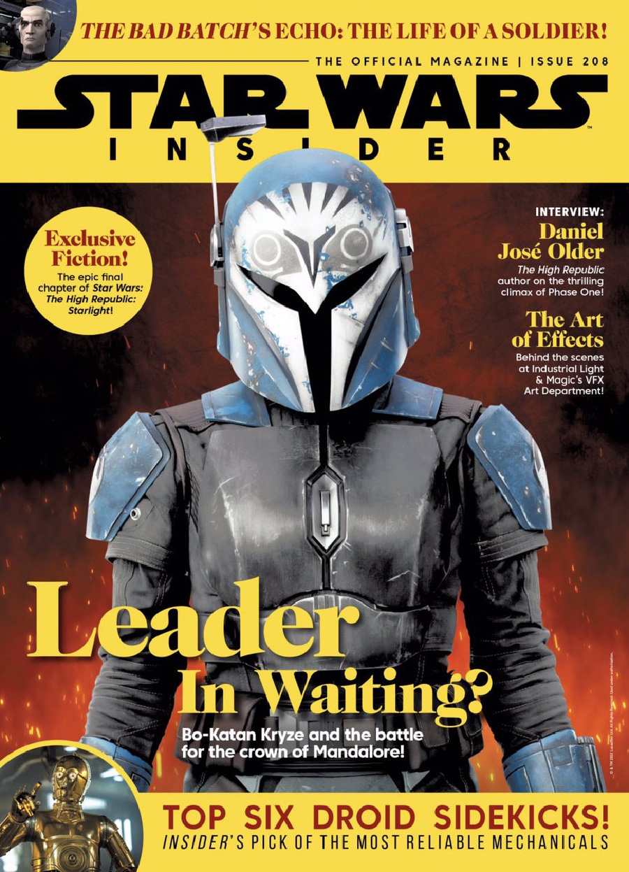 Star Wars Insider #208 February / March 2022 Newsstand Edition