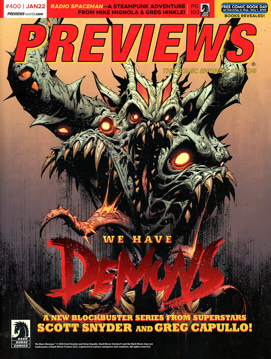 Previews #400 January 2022