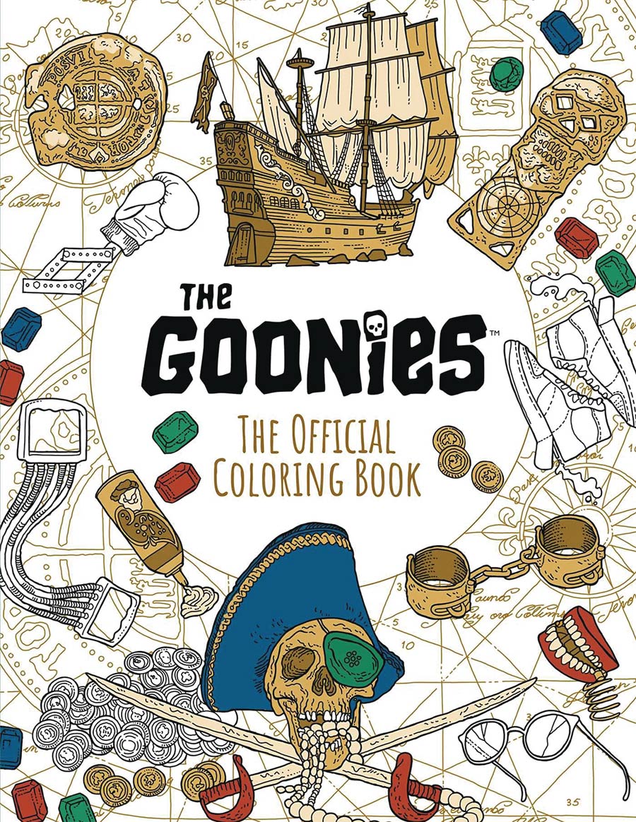 Goonies Official Coloring Book TP