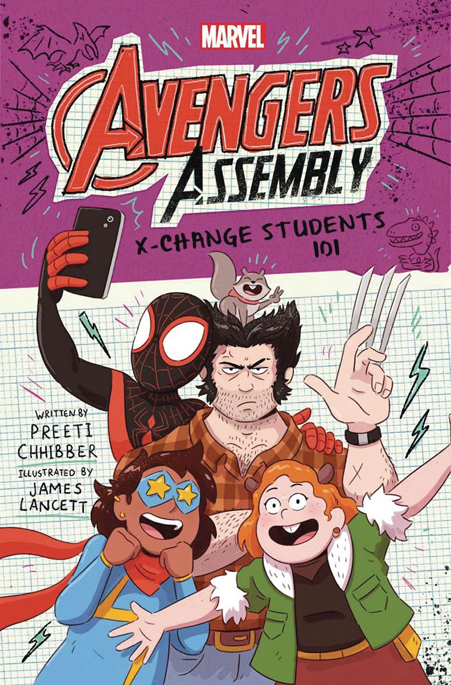 Marvel Avengers Assembly Vol 3 X-Change Students 101 Novel HC