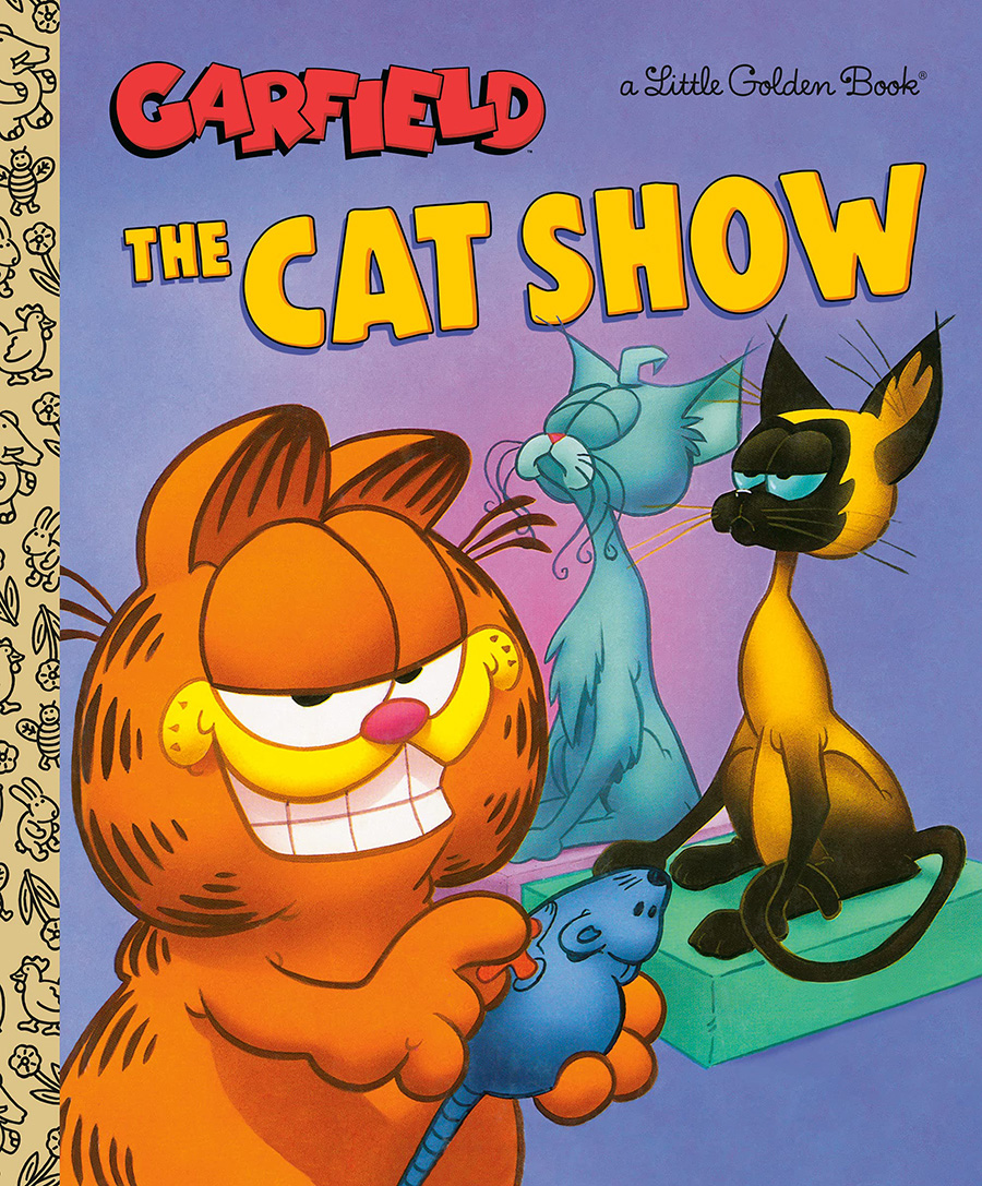 Garfield Cat Show Little Golden Book HC