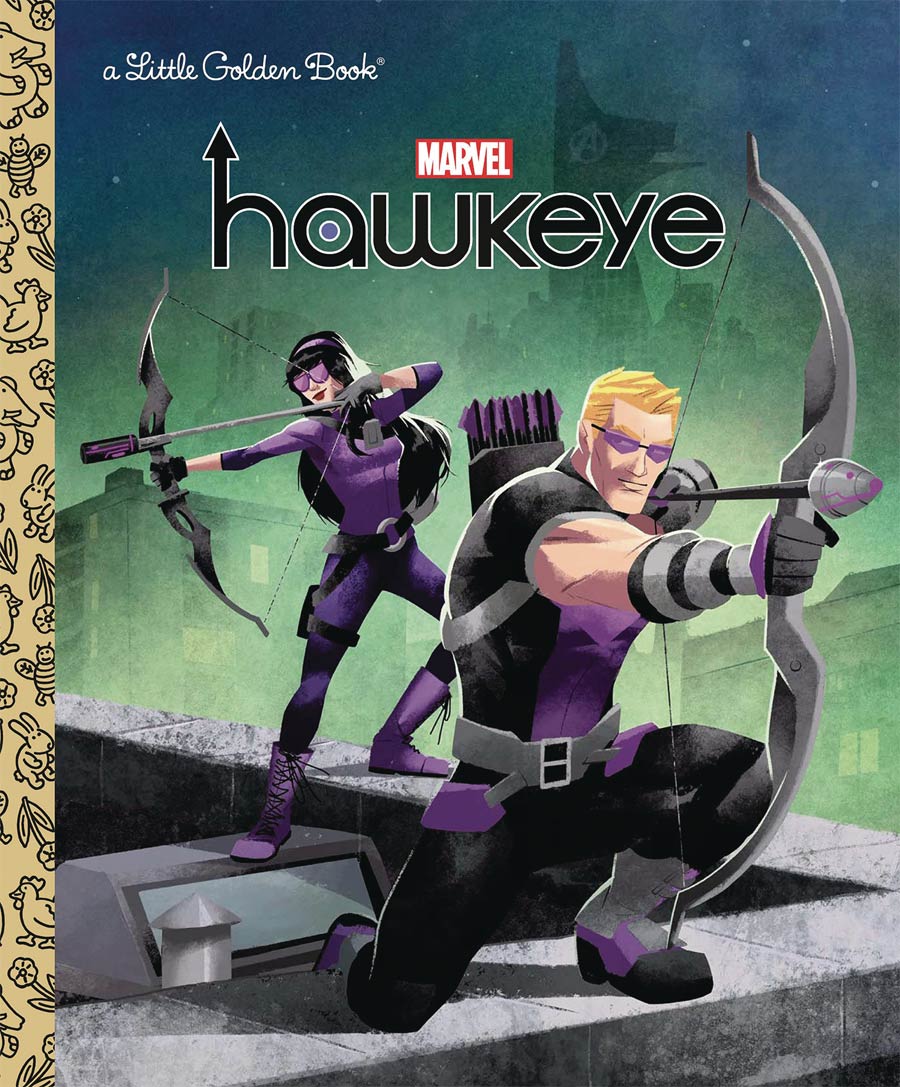 Marvel Hawkeye Little Golden Book HC