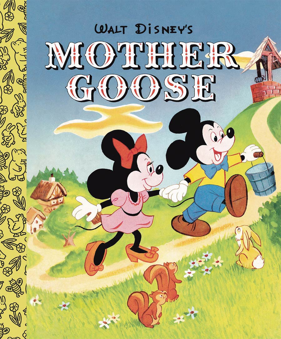 Walt Disneys Mother Goose Little Golden Board Book HC