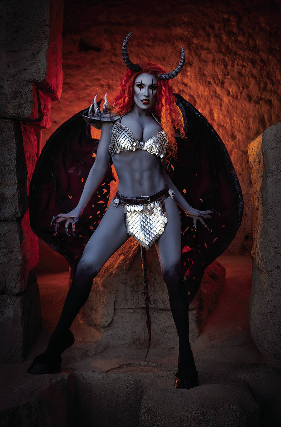 Hell Sonja #1 Cover I Incentive Gracie The Cosplay Lass Cosplay Photo Virgin Cover
