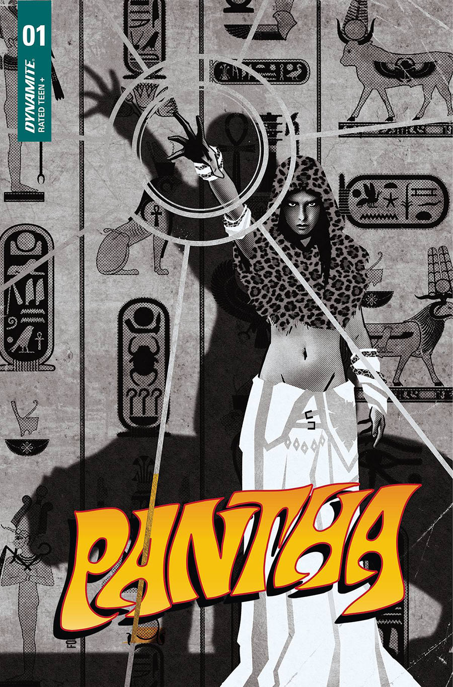 Pantha Vol 3 #1 Cover H Incentive Jorge Fornes Black & White Cover