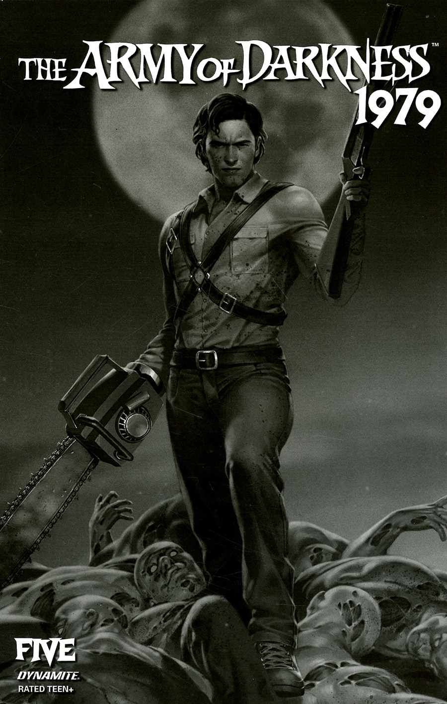 Army Of Darkness 1979 #5 Cover G Incentive Junggeun Yoon Black & White Cover