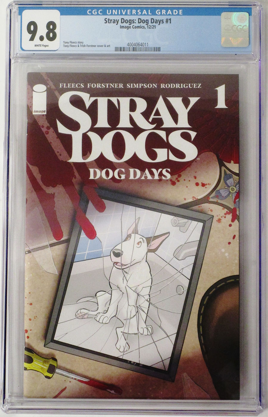 Stray Dogs Dog Days #1 Cover E DF Regular Trish Forstner & Tony Fleecs Cover CGC Graded 9.8