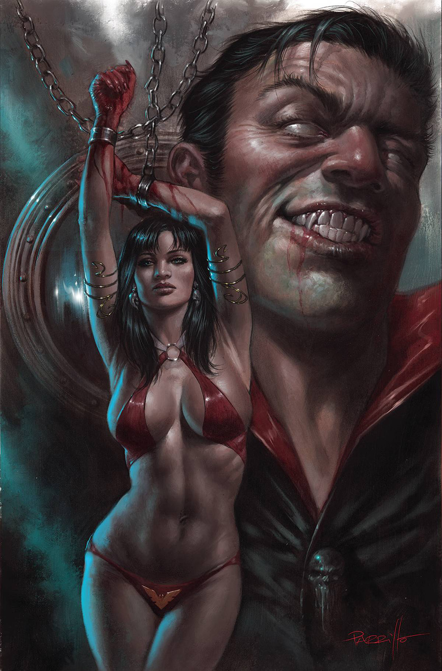 Vampirella Dracula Unholy #2 Cover J Limited Edition Lucio Parrillo Virgin Cover