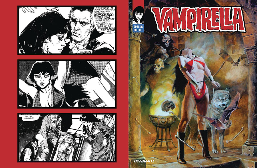 Vampirella JG Jones Special Edition Cover C Variant JG Jones Crowdfunder Cover