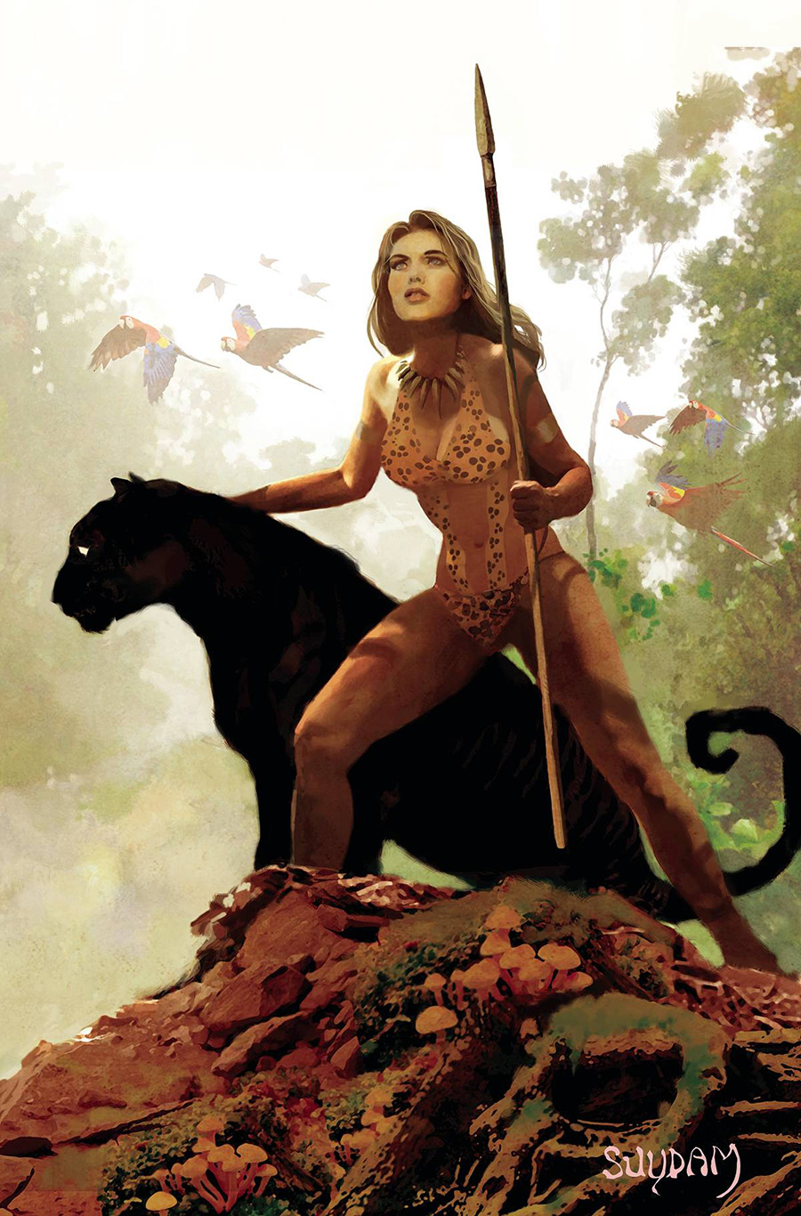 Sheena Queen Of The Jungle #3 Cover L Limited Edition Arthur Suydam Virgin Cover
