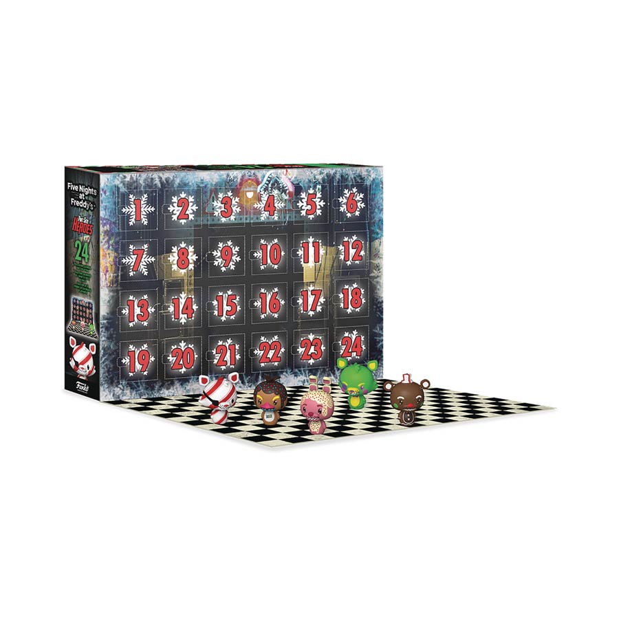 Five Nights At Freddys Blacklight Pint Size Heroes Advent Calendar
