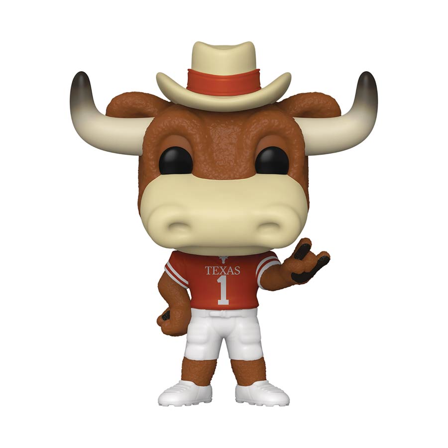 POP College Mascots University Of Texas Hookem Vinyl Figure