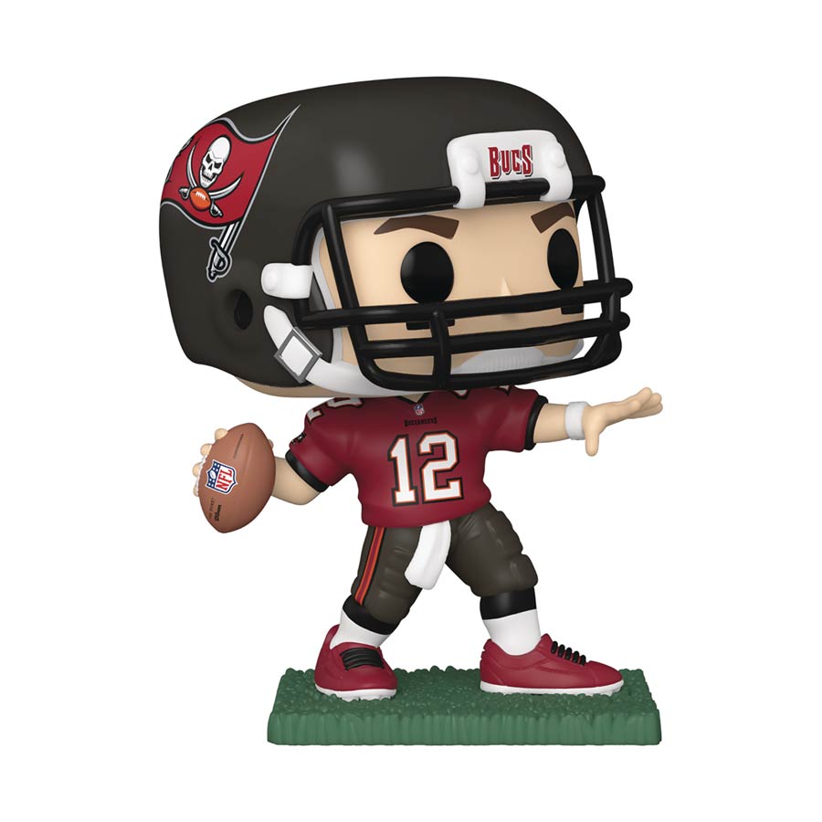 POP NFL Legends Buccaneers Tom Brady Home Uniform Vinyl Figure