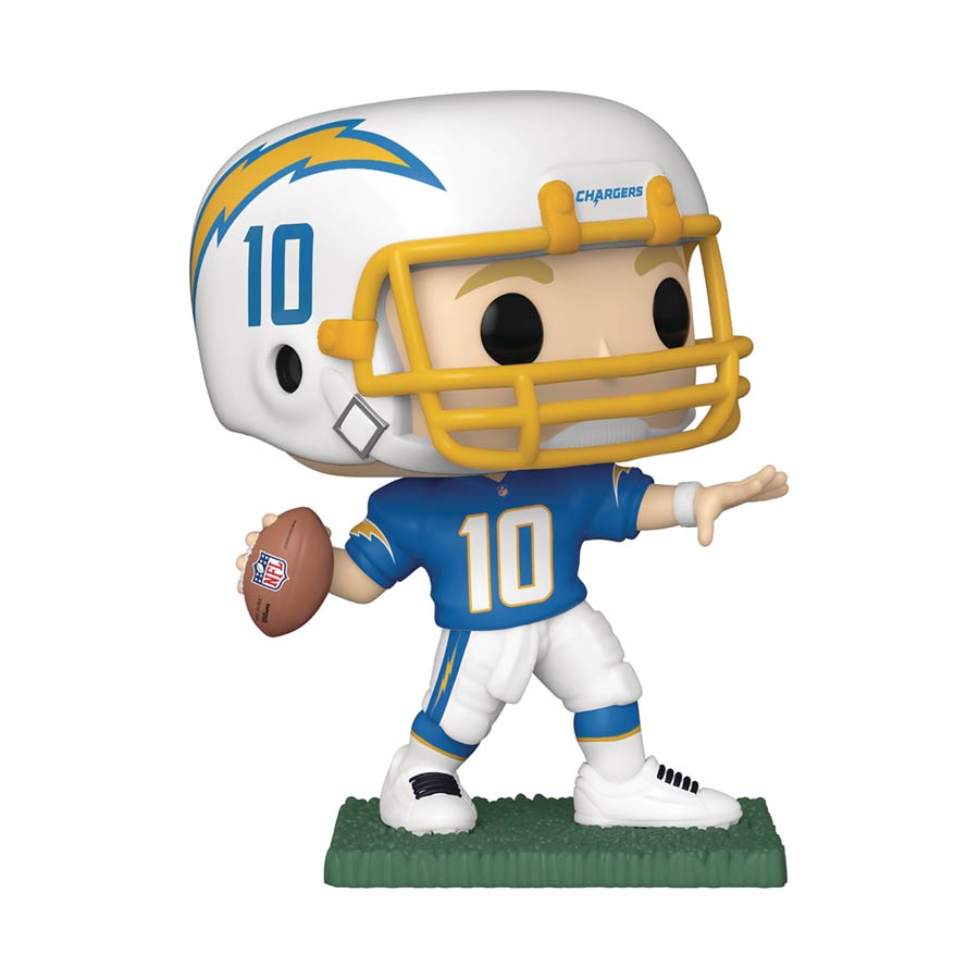 POP NFL Legends Chargers Justin Herbert Home Uniform Vinyl Figure