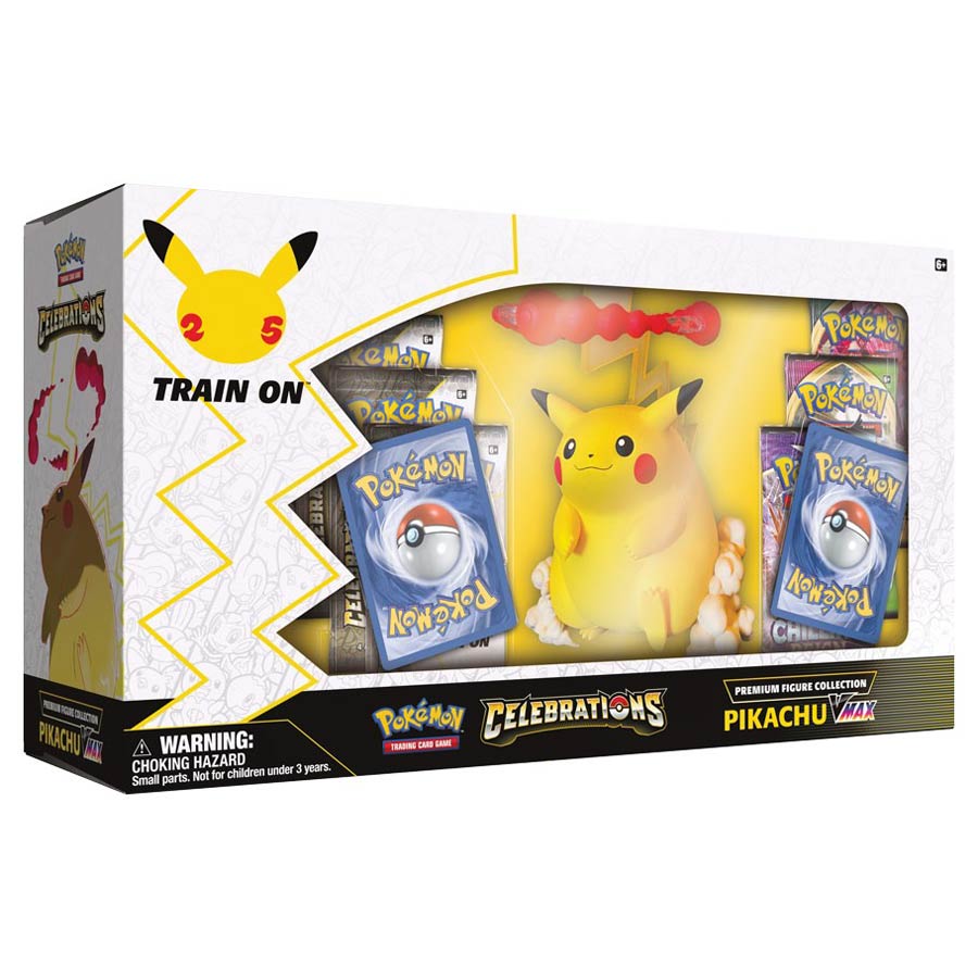 Pokemon Celebrations Premium Pikachu VMAX Figure Collection
