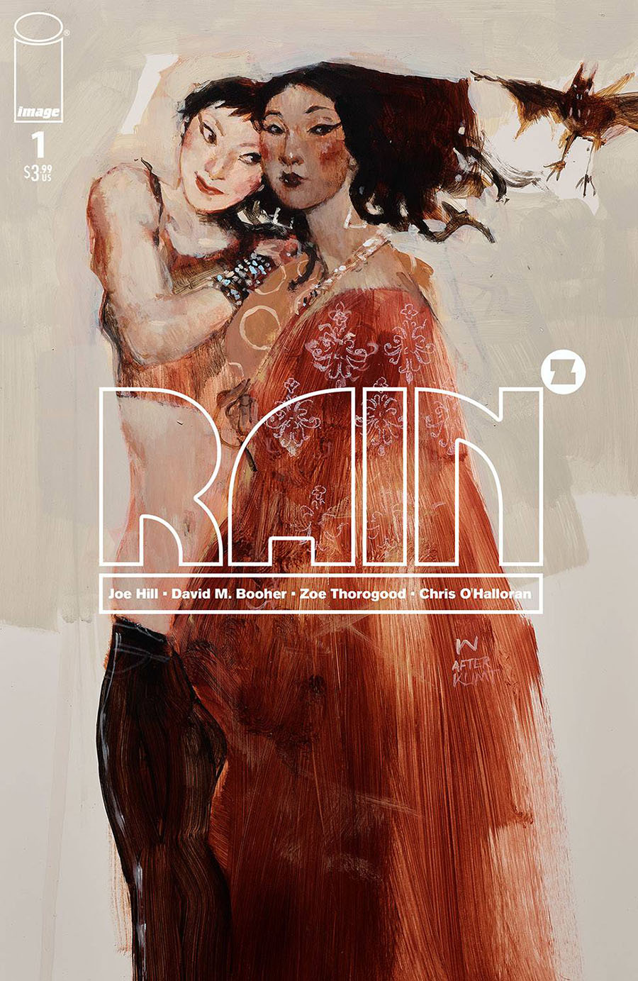 Joe Hills Rain #1 Cover D Incentive Ashley Wood Variant Cover
