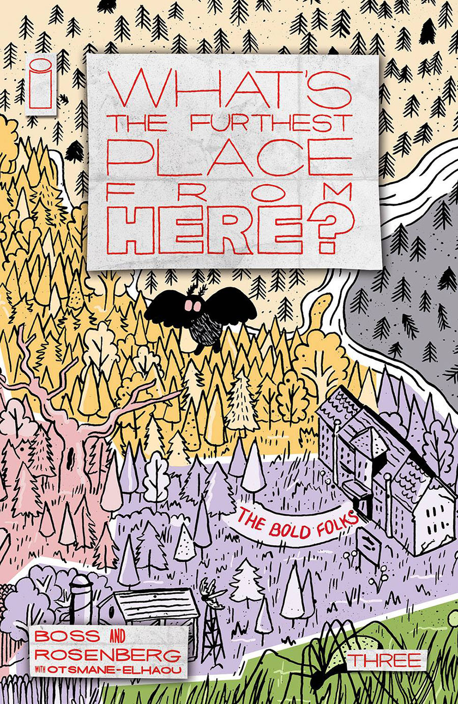 Whats The Furthest Place From Here #3 Cover C Incentive Courtney Menard Connecting Map Variant Cover