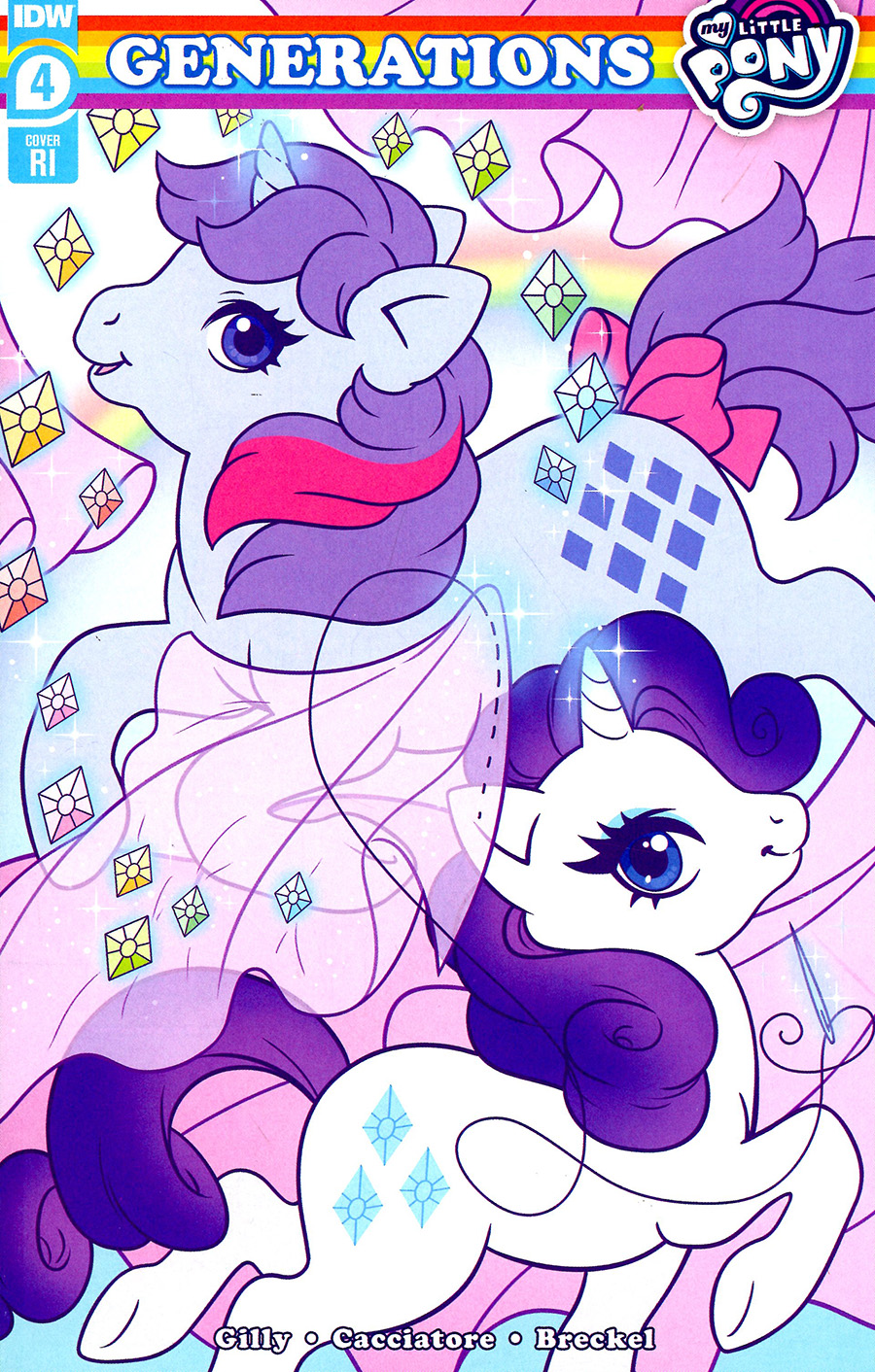 My Little Pony Generations #4 Cover C Incentive Samantha Whitten Variant Cover