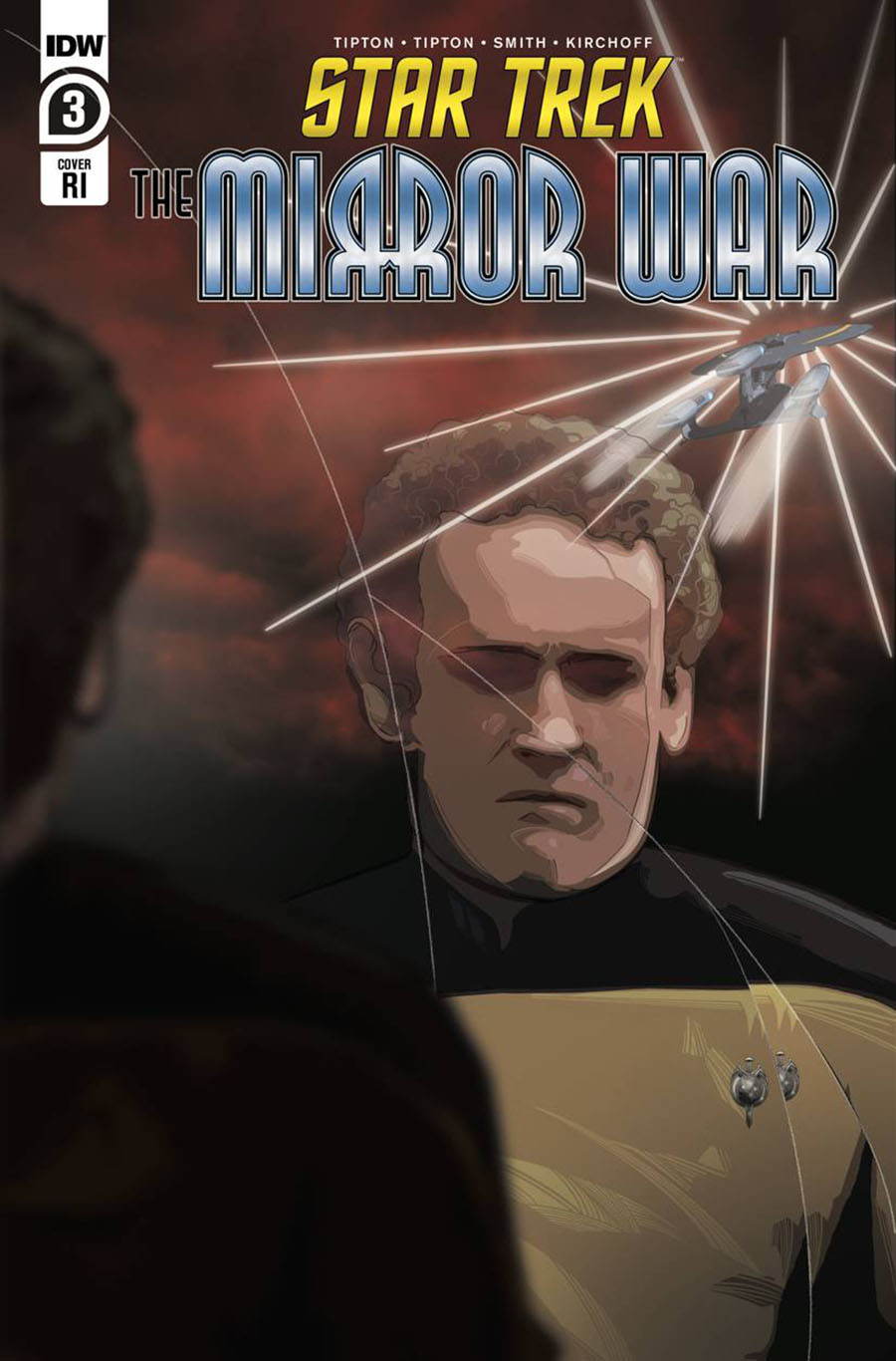 Star Trek The Mirror War #3 Cover C Incentive Mark Alvarado Variant Cover