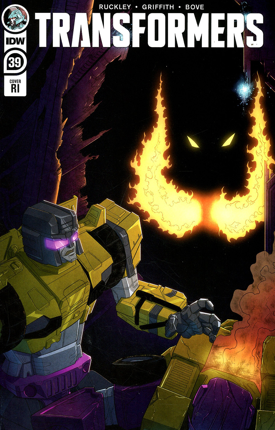 Transformers Vol 4 #39 Cover C Incentive Blacky Shepherd Variant Cover