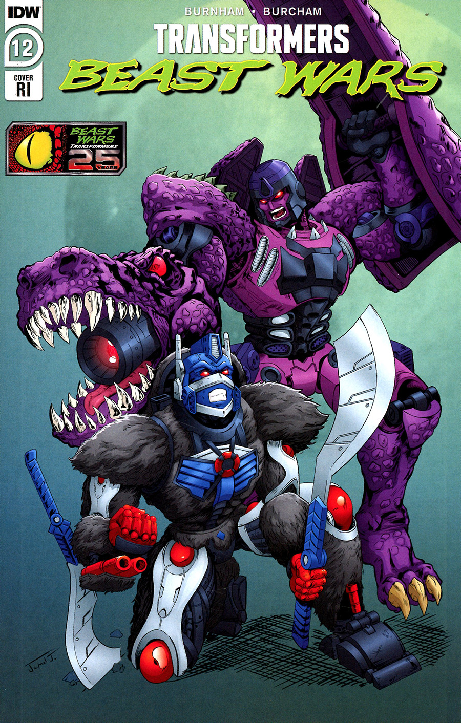 Transformers Beast Wars Vol 2 #12 Cover C Incentive Jamel Jones Variant Cover