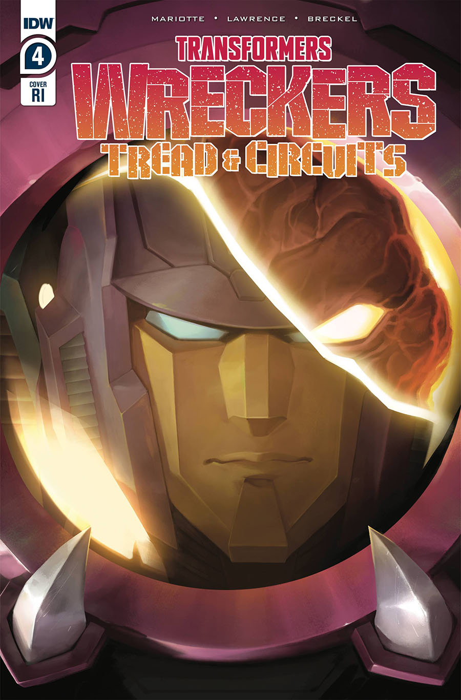 Transformers Wreckers Tread & Circuits #4 Cover C Incentive Sara Pitre-Durocher Variant Cover