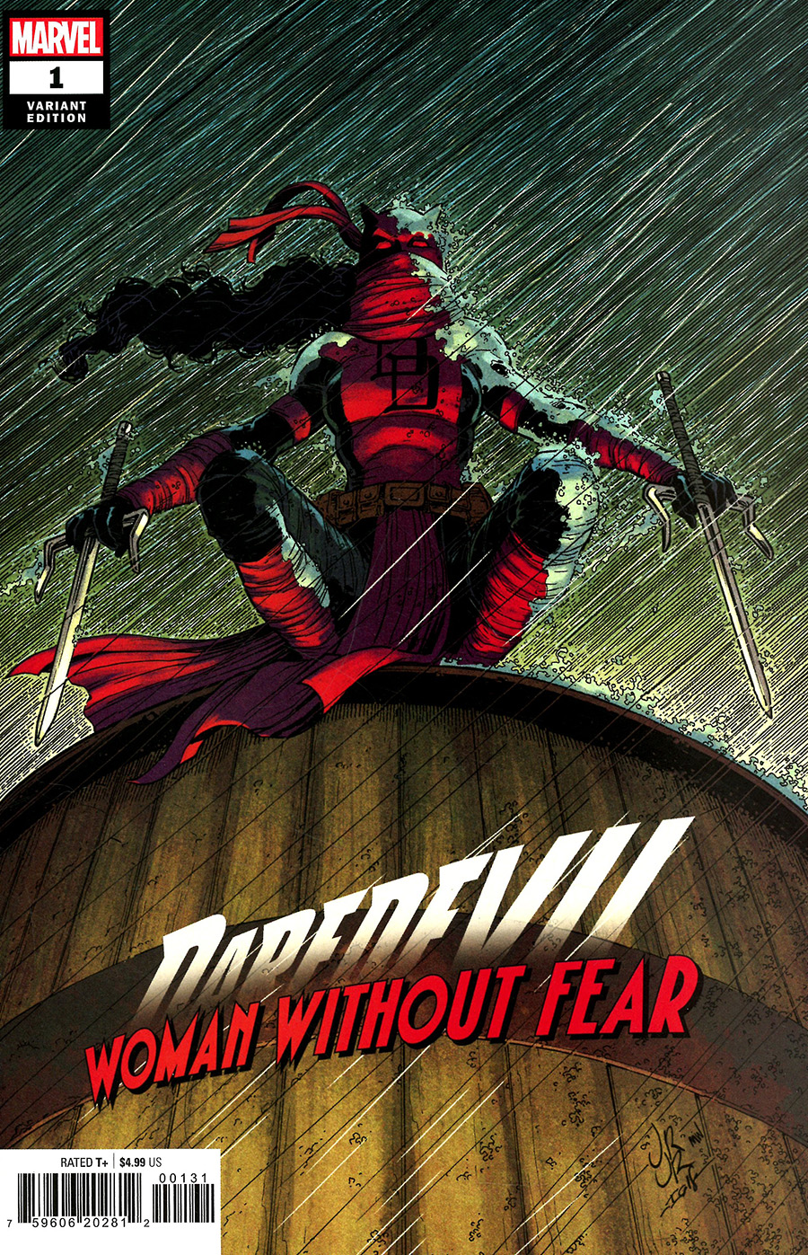 Daredevil Woman Without Fear #1 Cover E Incentive John Romita Jr Variant Cover (Devils Reign Tie-In)