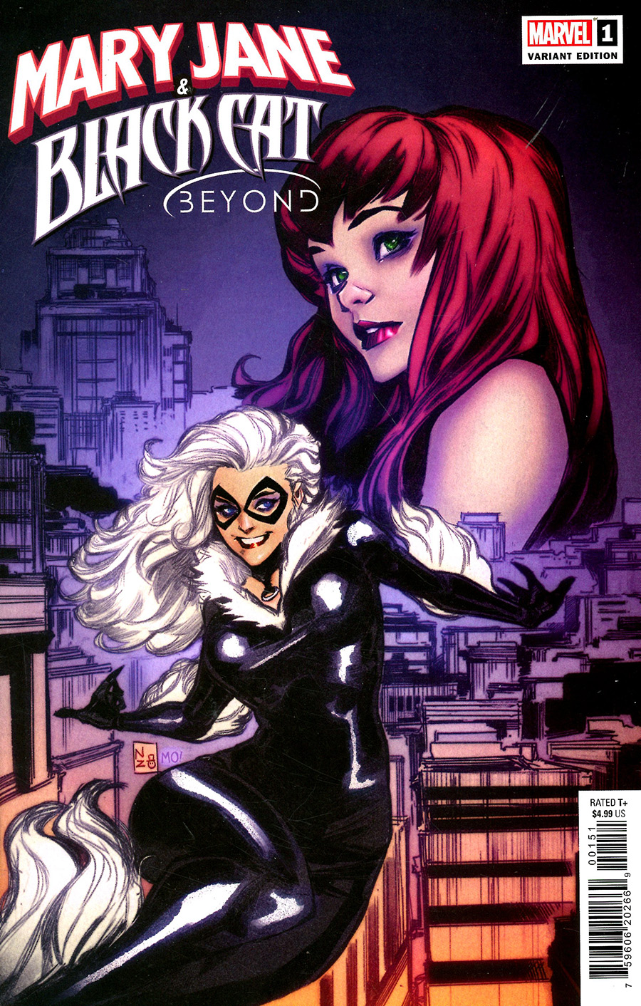 Mary Jane & Black Cat Beyond #1 (One Shot) Cover F Incentive Nabetse Zitro Variant Cover
