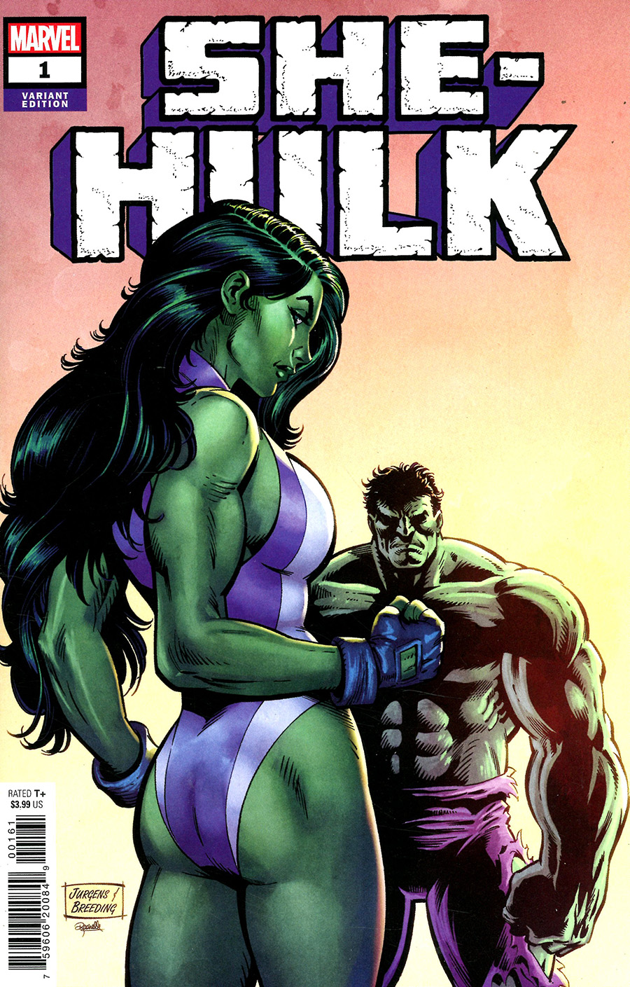 She-Hulk Vol 4 #1 Cover F Incentive Dan Jurgens Variant Cover